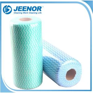 HV70家庭用クリーニングクロス︱ウッドパルプとポリエステルスパンレース不織布︱家庭用ワイプ